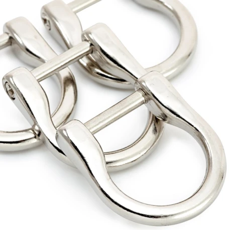 Ganci per i Manici delle Borse ARGENTO 18mm - 615130 Prym