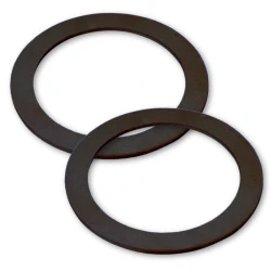 Manici per borse rotondi in leggero legno larghi 16 cm e spessore 2 cm - 2 pezzi