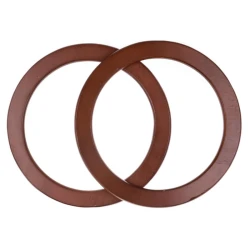 Manici per borse rotondi in legno larghi 16 cm e spessore 1,5 cm - 2 pezzi 2