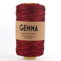 Fettuccia lurex Gemma di Borgo de' Pazzi, leggera e scintillante, per borse all'uncinetto