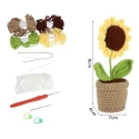 Sunflower Set for making a complete amigurumi