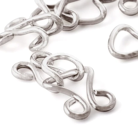 Hooks and Eyelets for Busts SILVER No.13 - 261550 Prym