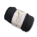 Black elasticised cotton webbing for Fashion Bag crochet bags 350gr