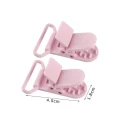 Dummy holder clip in pink, to create and personalise a unique dummy holder for your baby