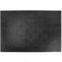 Black canvas net for crochet bags 50x33cm with 2.5mm hole