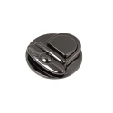 Gunmetal grey metal satchel clasp for handmade bags