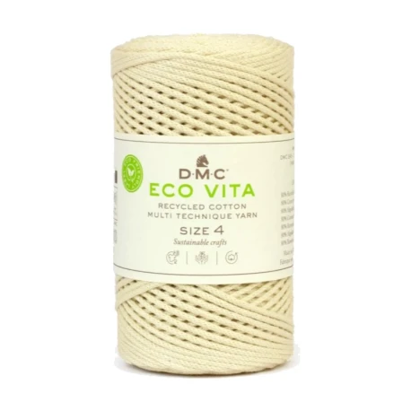 DMC Eco Vita 4 tubular recycled cotton yarn 250g (200m)