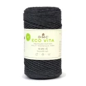 Cordino Eco Vita 4 DMC per macramè e borse all'uncinetto rocca da 250gr. colore blu 077