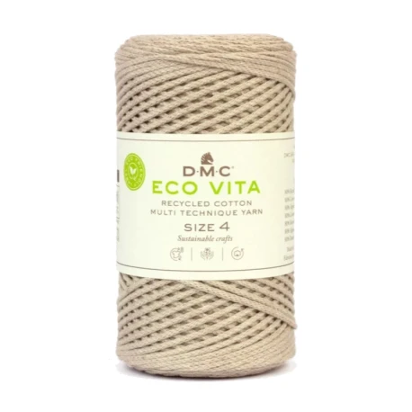 DMC Eco Vita 4 tubular recycled cotton yarn 250g (200m)