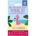 Kit Flo the flamingo Set for making an amigurumi keyring - A28C12-XS Anchor