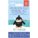 Pip the Penguin kit - amigurumi keychain in gift box