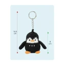 Pip the Penguin kit - amigurumi keychain in gift box