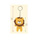 Levi the Lion Kit - amigurumi key ring in gift box