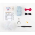 Eli the elephant Set for making an amigurumi key ring