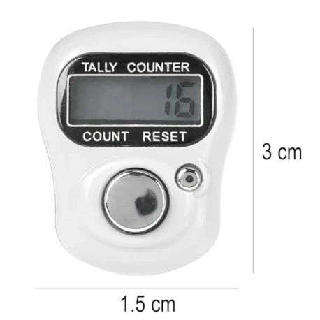 Contagiri digitale ad Anello con display LCD per maglia e uncinetto