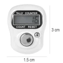Contagiri digitale ad Anello con display LCD per maglia e uncinetto