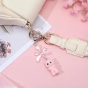 Heart-shaped metal snap hooks, elegance and functionality for bags and accessories
