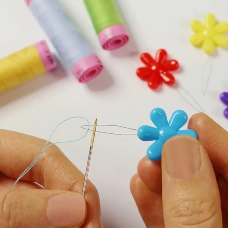 Infila Aghi a forma di Fiore accessorio per cucito creativo e ricamo