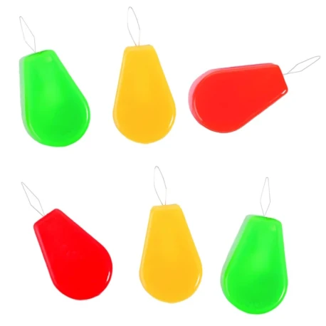 Infila Aghi classico con impugnatura ergonomica in plastica per cucito e ricamo