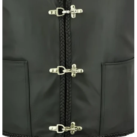 Alamaro in metallo a gancio elegante chiusura per cappotti e borse FF640-60 Benox