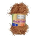 Gomitolo filato effetto pelliccia ecologica per borse e accessori Yeti Chic Fur colore beige nocciola - PL5000 Mas