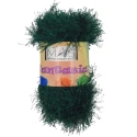 Gomitolo filato effetto pelliccia ecologica per borse e accessori Yeti Chic Fur colore verde bottiglia - PL5000 Mas