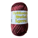 Metal Lycra bordeaux metallic effect luminous ribbon for bags and accessories - PL1000 Mas