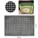 Canvas net for crocheting bags, 50x33cm with 3mm holes
