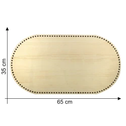 Wooden base 65x35cm for cot or dog bed