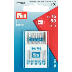 Special needles for STRETCH machines with flat head - 152340 Prym