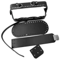 Complete faux leather Doctor bag kit with handle and flap