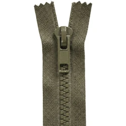 Divisible P8 plastic zip 80 cm with large die cast teeth 2