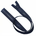 Large P10 plastic divisible zip fastener 80 cm
