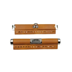 Chiusura tubolare 20 cm ecopelle per borse e pochette