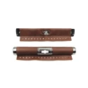 Chiusura tubolare 20 cm ecopelle per borse e pochette