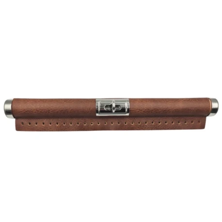 Chiusura tubolare 30cm similpelle per borse e pochette