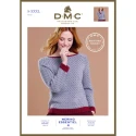 Pattern maglia donna collo a barca Merino Essentiel 4 DMC