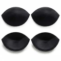 Push-up bra & swimwear cups with graduated padding