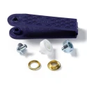 Eyelets with washers, inner diameter 8 mm, GOLD - 541375 Prym