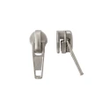 Replacement slider for S7 plastic spiral zip fastener
