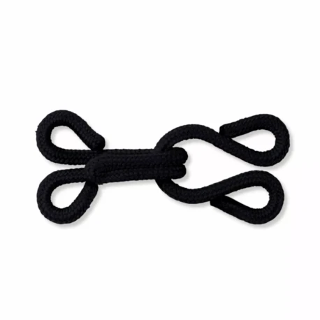 Ganci ed Occhielli neri rivestiti per Pellicce - 261423 Prym