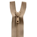 Plastic die-cast divisible zipper 100 cm P6 UV resistant