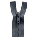 Plastic die-cast divisible zipper 100 cm P6 UV resistant