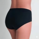 Cotonella Slip donna altezza media in cotone elasticizzato,  impreziosito da raffinati inserti in pizzo - GD130 Cotonella intimo