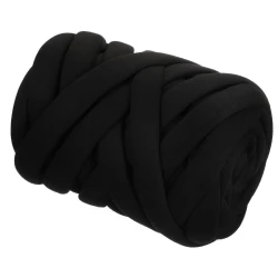 Filato Marshmallow nero per borse e Chunky Bag