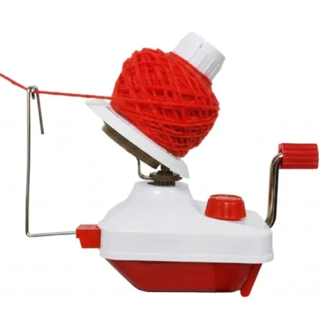 Gomitolatore manuale da tavolo per lana e filati