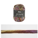 Fettuccia in lycra metal iridescente per borse handmade