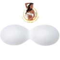 Light anatomical bandeau cups for swimwear - seamless