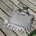 Fettuccia in lycra metal iridescente per borse handmade