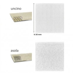 Velcro © sewing tape 50mm HOOK + LOOP fastening 2